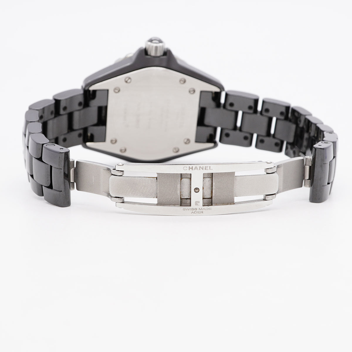 【6whd0305】シャネル J12 H0682 黒文字盤【中古】腕時計 レディース