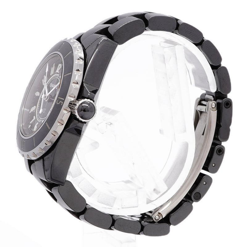 【6whd0305】シャネル J12 H0682 黒文字盤【中古】腕時計 レディース