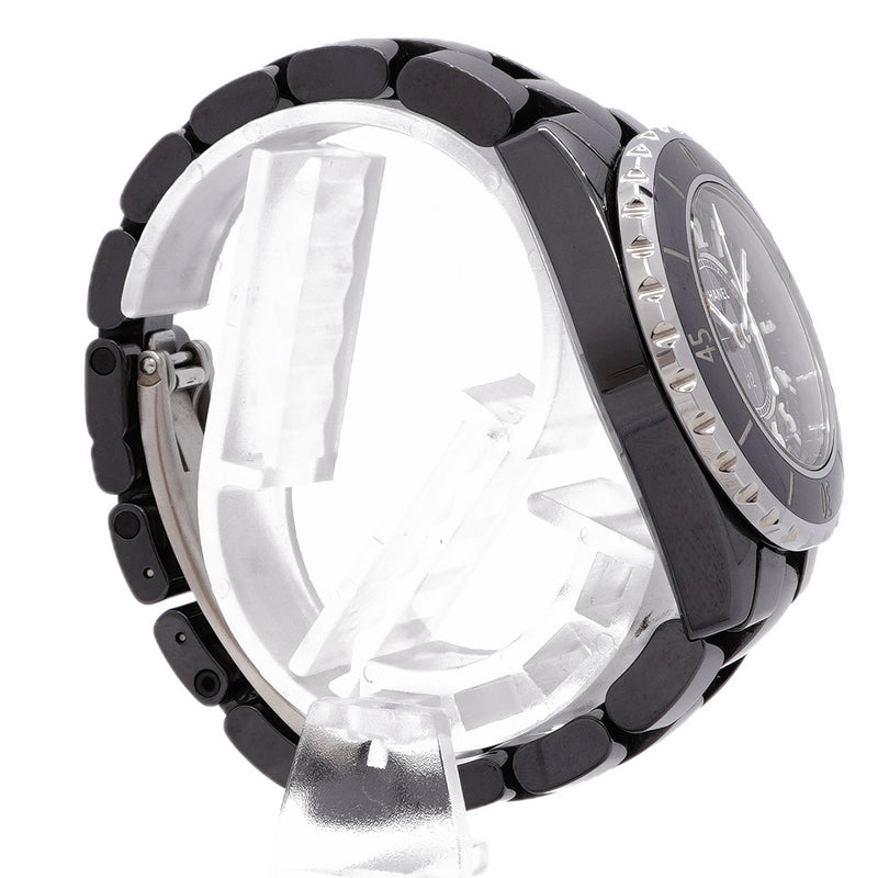 【6whd0305】シャネル J12 H0682 黒文字盤【中古】腕時計 レディース