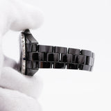【6whd0305】シャネル J12 H0682 黒文字盤【中古】腕時計 レディース
