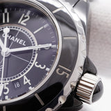 【6whd0305】シャネル J12 H0682 黒文字盤【中古】腕時計 レディース