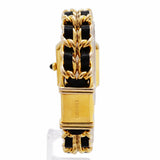 【6whd0306】シャネル プルミエールM H0001 黒文字盤【中古】腕時計 レディース