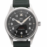 【6whd0310】IWC アイダブリューシー シャフハウゼン パイロット ウォッチ オートマティック スピットファイア IW326801 黒文字盤【中古】腕時計 メンズ