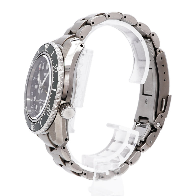 【6whd0311】セイコー プロスペックス ダイバー スキューバ GMT SBEJ009/6R54-00D0 グリーン文字盤【中古】腕時計 メンズ
