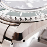 【6whd0311】セイコー プロスペックス ダイバー スキューバ GMT SBEJ009/6R54-00D0 グリーン文字盤【中古】腕時計 メンズ