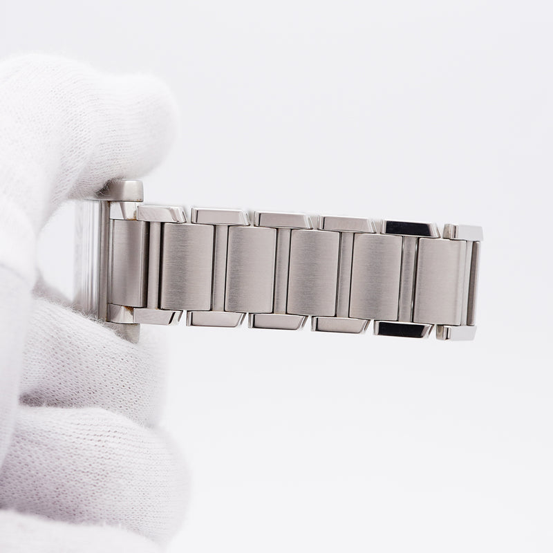 【6whd0312】カルティエ タンクフランセーズMM W51003Q3 アイボリー文字盤【中古】腕時計 メンズ レディース ユニセックス
