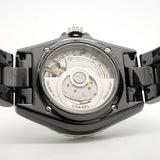 【6whd0320】シャネル J12 キャリバー12.1 ダイヤモンドベゼル H6526 黒文字盤【中古】腕時計 メンズ