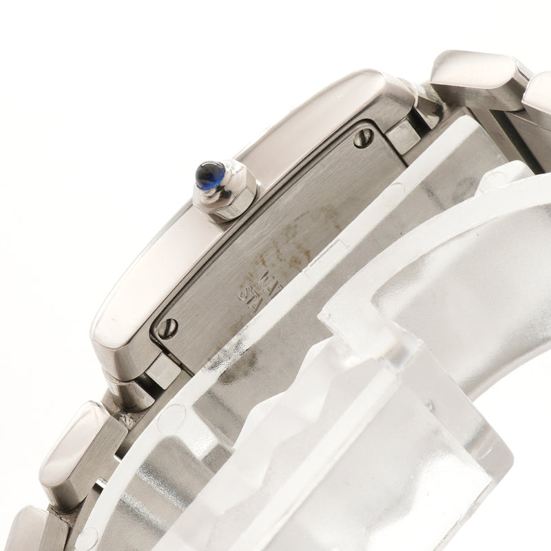 【6whd0321】カルティエ タンクフランセーズ SM W51008Q3 アイボリー文字盤【中古】腕時計 レディース
