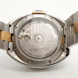【6whd0329】カルティエ クレドゥカルティエ W2CL0003 シルバー文字盤【中古】腕時計 ボーイズ