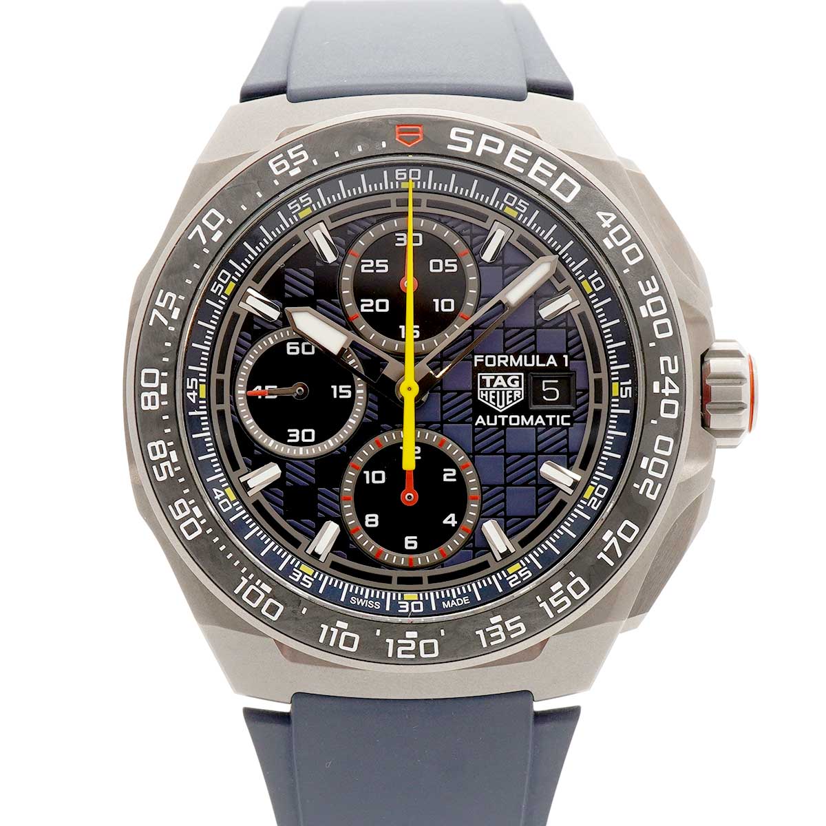 【6whd0338】タグホイヤー フォーミュラ1 オラクル レッドブル レーシング CBZ2080 青文字盤【中古】腕時計 メンズ