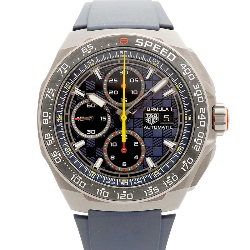 【6whd0338】タグホイヤー フォーミュラ1 オラクル レッドブル レーシング CBZ2080 青文字盤【中古】腕時計 メンズ