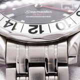 【6whe0346】オメガ シーマスター GMT 50周年記念 2534.50 黒文字盤【中古】腕時計 メンズ