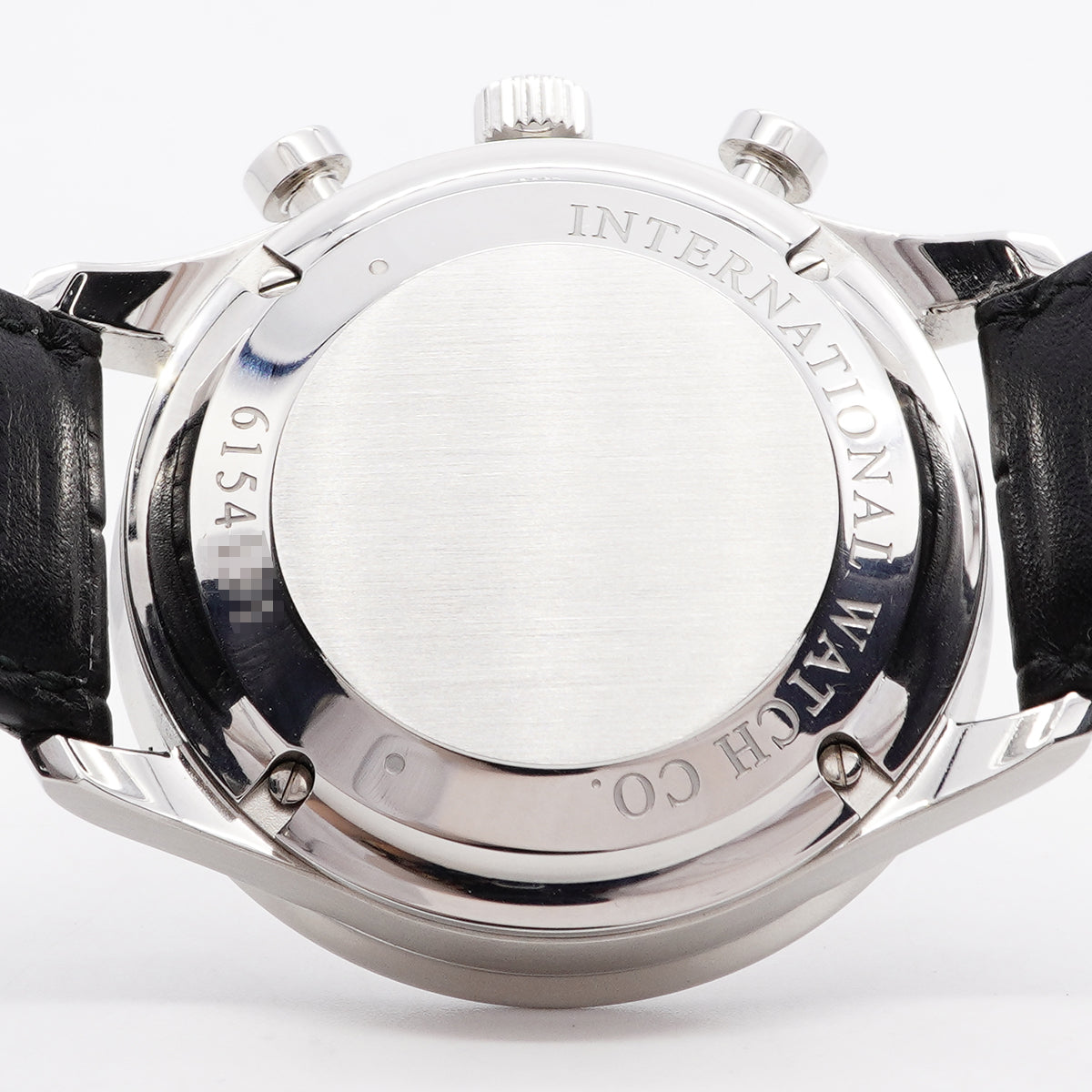 【6whe0351】IWC アイダブリューシー シャフハウゼン ポルトギーゼ クロノグラフ IW371446 シルバー文字盤【中古】腕時計 メンズ