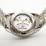 【6whe0394】セイコー グランドセイコー GMT スプリングドライブ SBGE005/9R66-0AC0 シルバー文字盤【中古】腕時計 メンズ