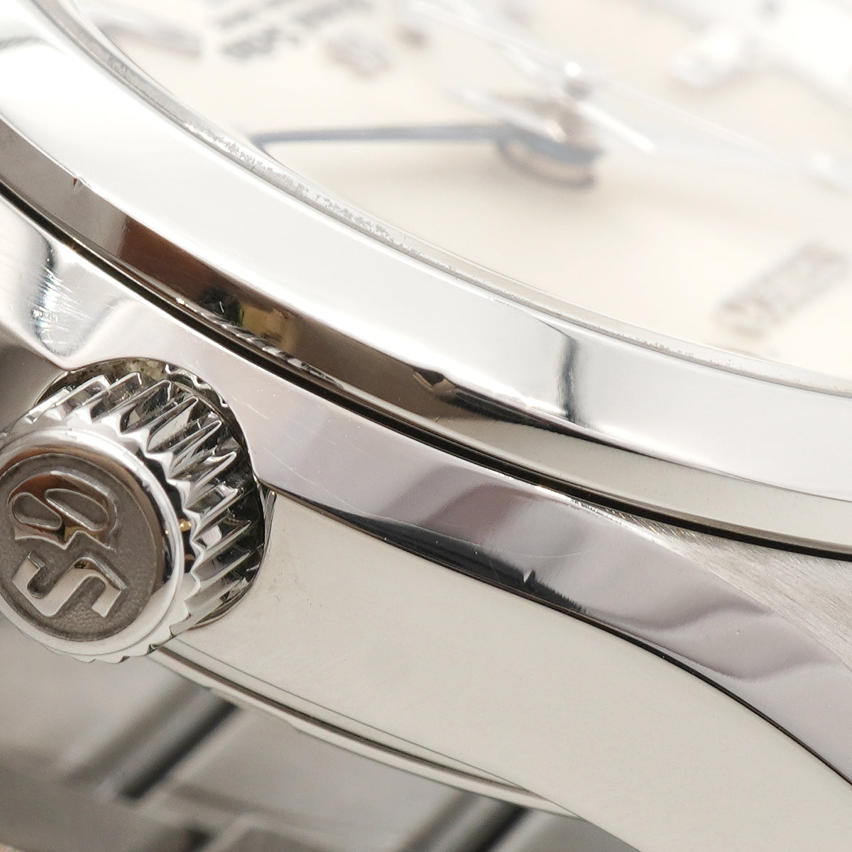 【6whe0394】セイコー グランドセイコー GMT スプリングドライブ SBGE005/9R66-0AC0 シルバー文字盤【中古】腕時計 メンズ