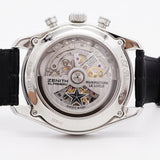【6wia0026】ゼニス エル プリメロ クロノマスターオープン パワーリザーブ 03.2080.4021 ブラック/スケルトン文字盤【中古】腕時計 メンズ