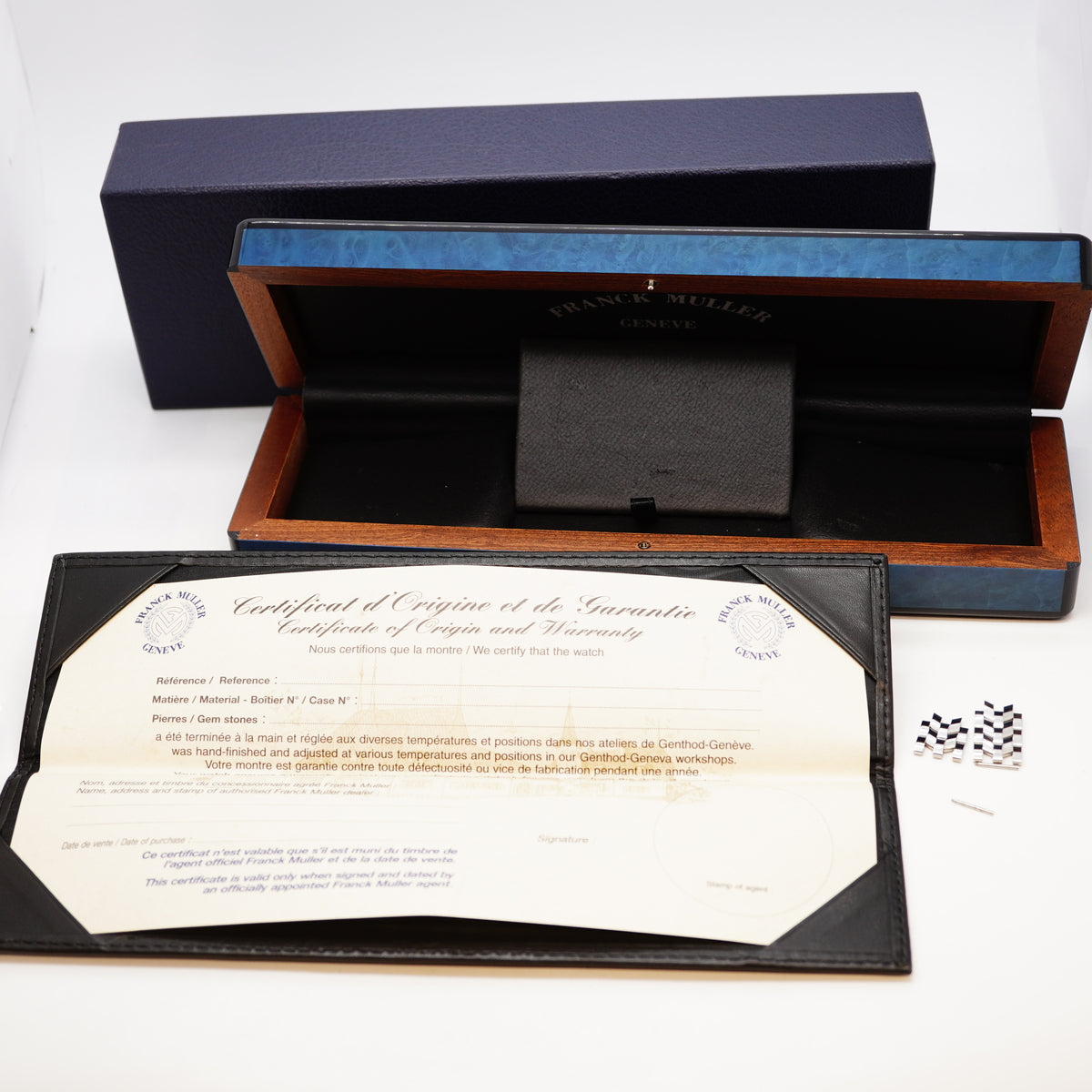 【6wia0033】フランク・ミュラー トノウ カーベックス 1752QZ グリーン文字盤【中古】腕時計 レディース