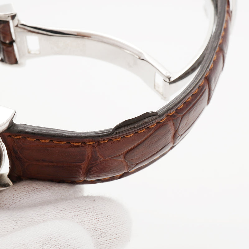 【6wia0047】IWC アイダブリューシー シャフハウゼン ポートフィノ クロノグラフ デイデイト IW378302 シルバー文字盤【中古】腕時計 メンズ