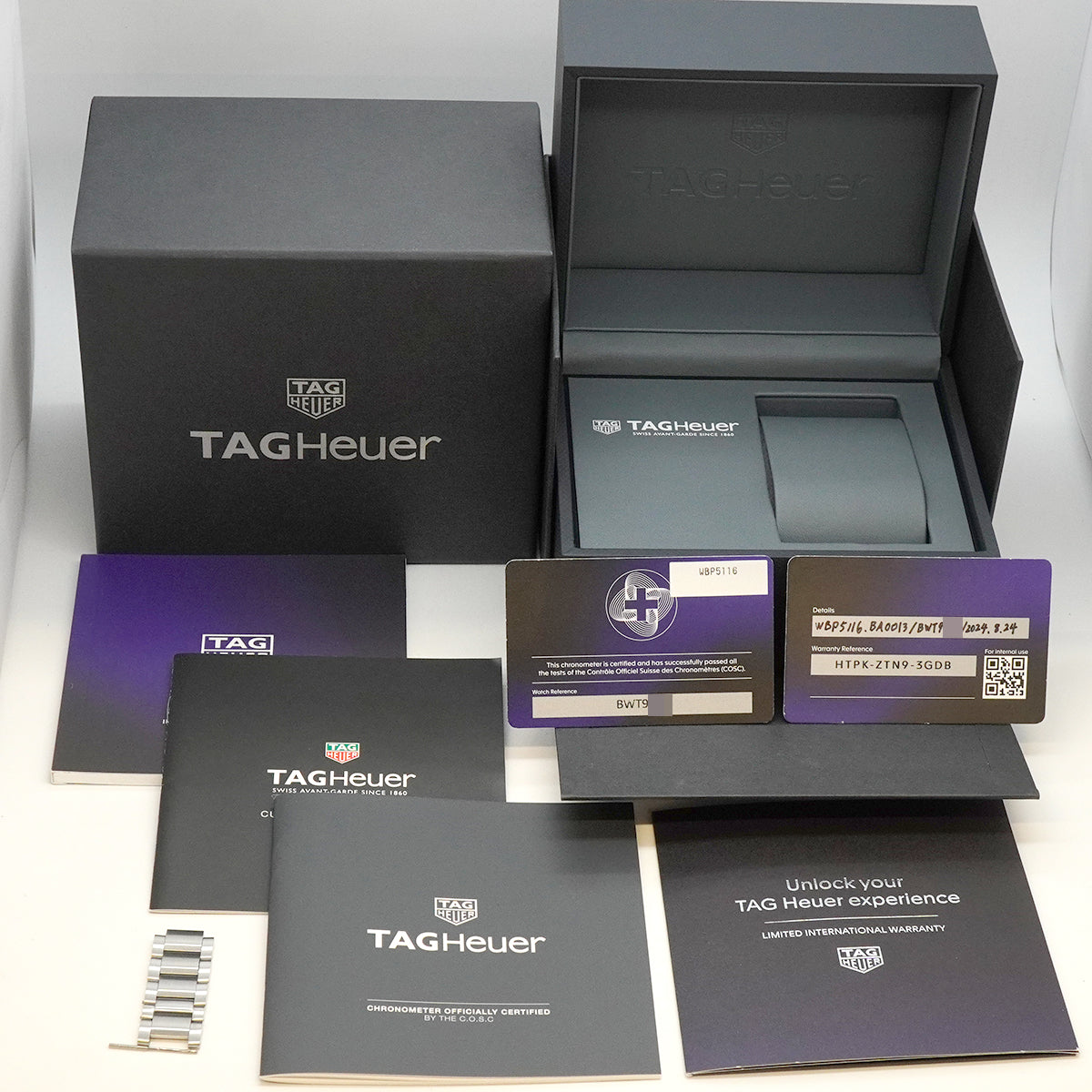 【6wia0057】タグホイヤー アクアレーサー プロフェッショナル 300 WBP5116 グリーン文字盤【中古】腕時計 メンズ