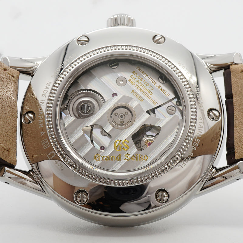【6wia0058】セイコー グランドセイコー エレガンスコレクション SBGR261/9S65-00D0 ベージュ文字盤【中古】腕時計 メンズ