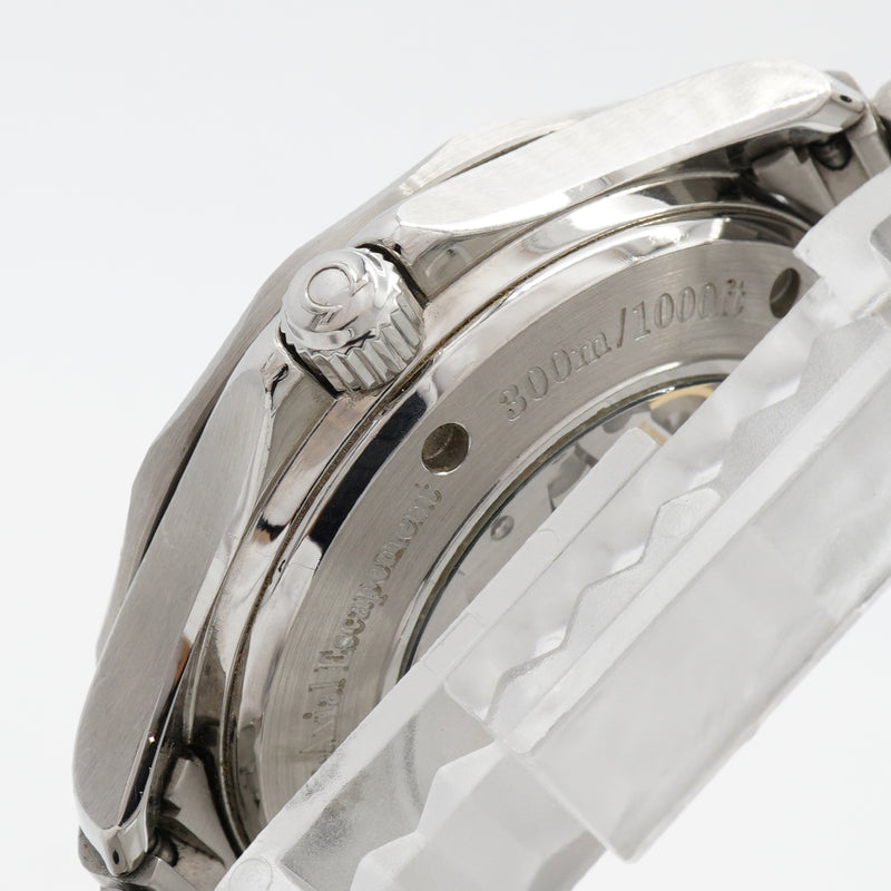 【6wia0065】オメガ シーマスター プロフェッショナル300 コーアクシャルGMT 2535.80 青文字盤【中古】腕時計 メンズ