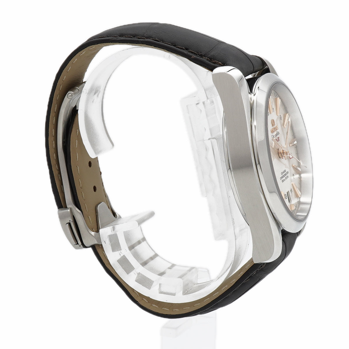 【6wia0071】オメガ アクアテラ GMT コーアクシャル 231.13.43.22.02.004 シルバー文字盤【中古】腕時計 メンズ
