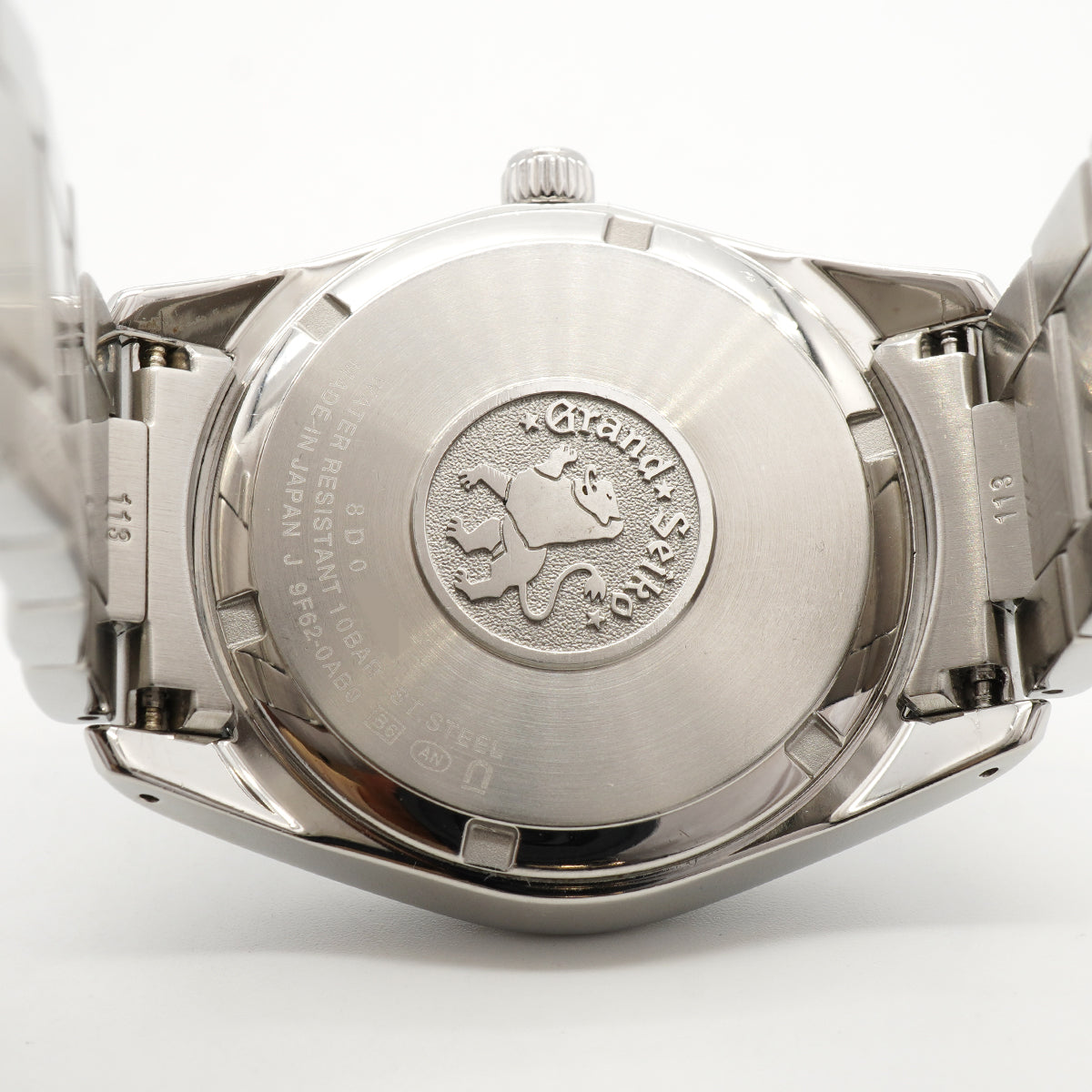 【6wib0083】セイコー グランドセイコー ヘリテージコレクション SBGX261/9F62-0AB0 黒文字盤【中古】腕時計 メンズ