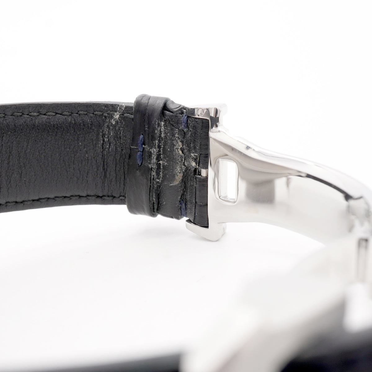 【6wib0101】IWC アイダブリューシー シャフハウゼン ポルトギーゼ クロノグラフ IW371446 シルバー文字盤【中古】腕時計 メンズ