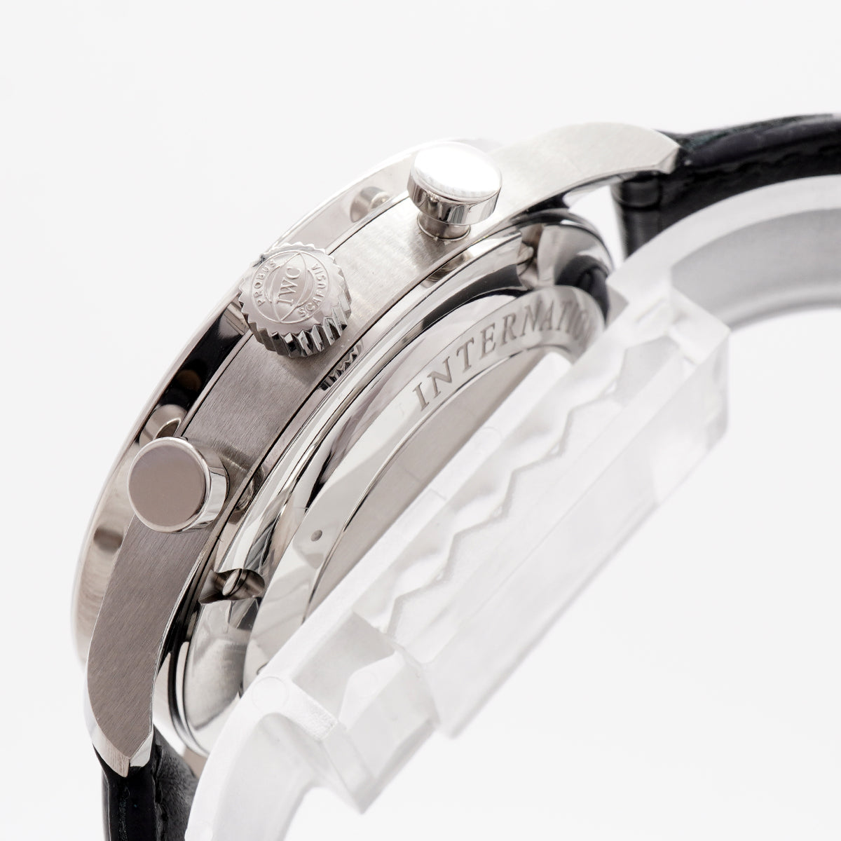 【6wib0101】IWC アイダブリューシー シャフハウゼン ポルトギーゼ クロノグラフ IW371446 シルバー文字盤【中古】腕時計 メンズ