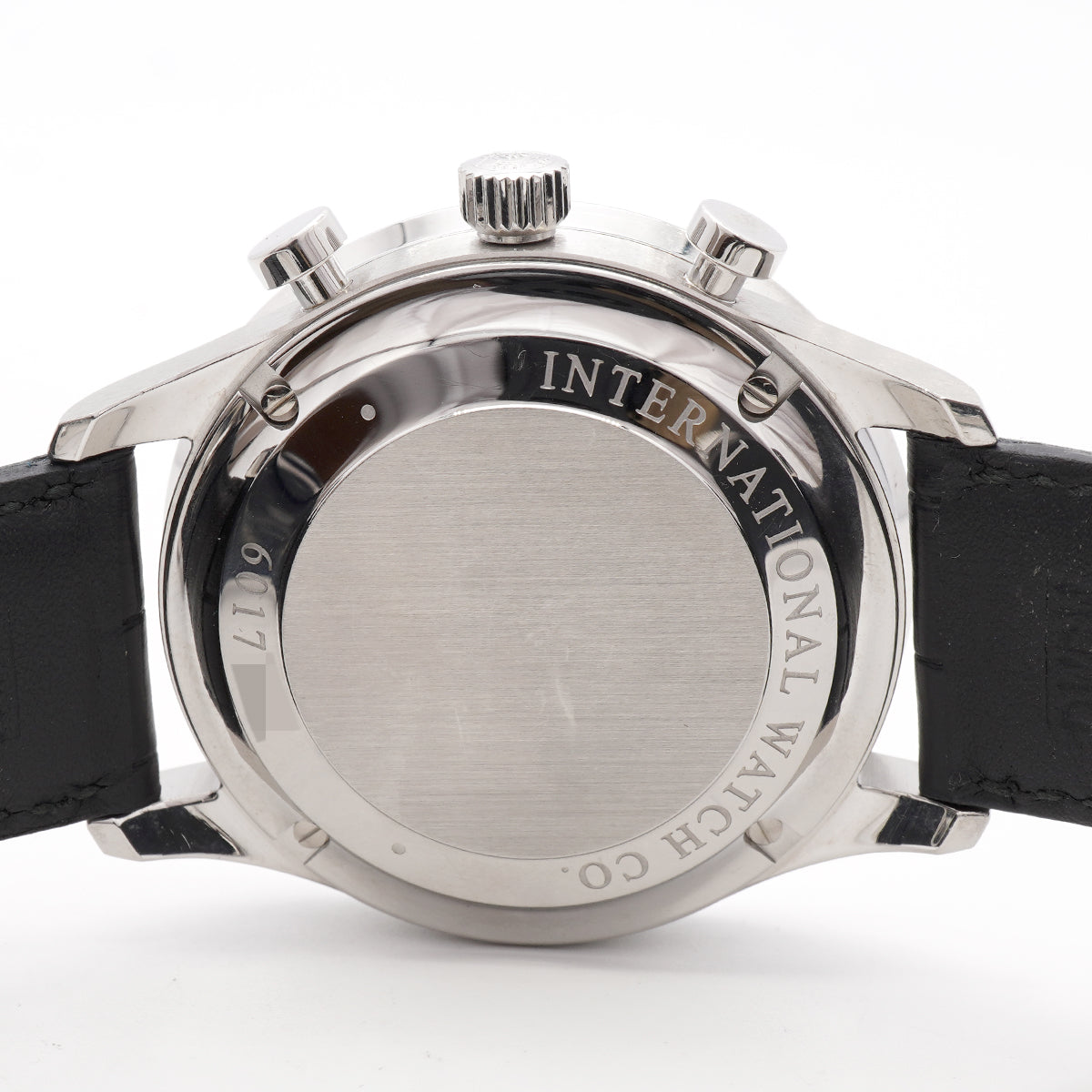 【6wib0101】IWC アイダブリューシー シャフハウゼン ポルトギーゼ クロノグラフ IW371446 シルバー文字盤【中古】腕時計 メンズ