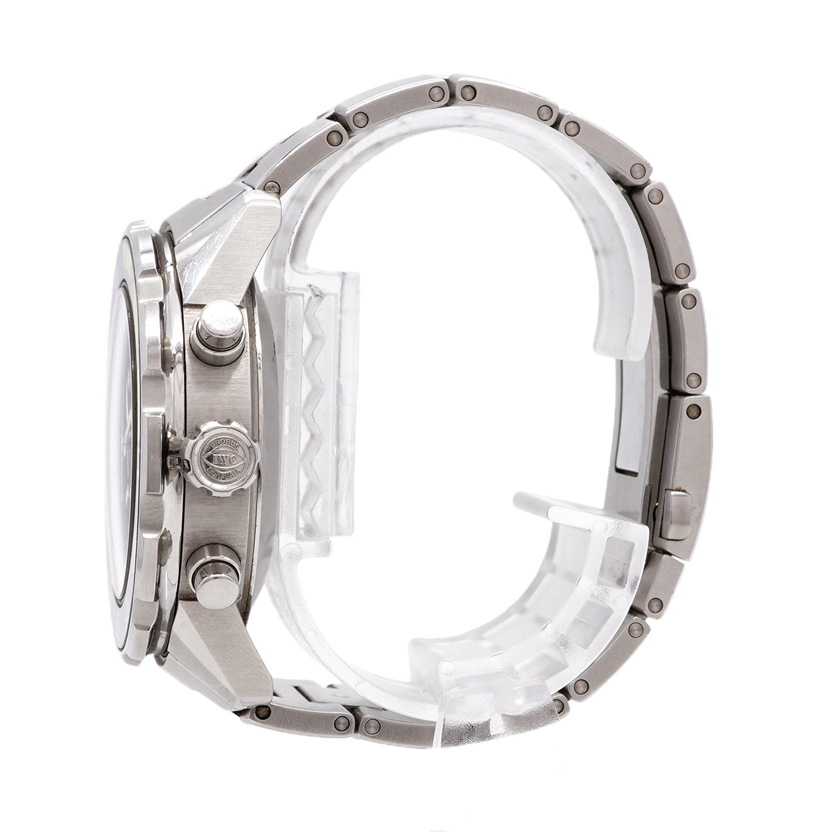 【6wib0114】IWC アイダブリューシー シャフハウゼン アクアタイマー クロノグラフ デイデイト IW376708 黒文字盤【中古】腕時計 メンズ