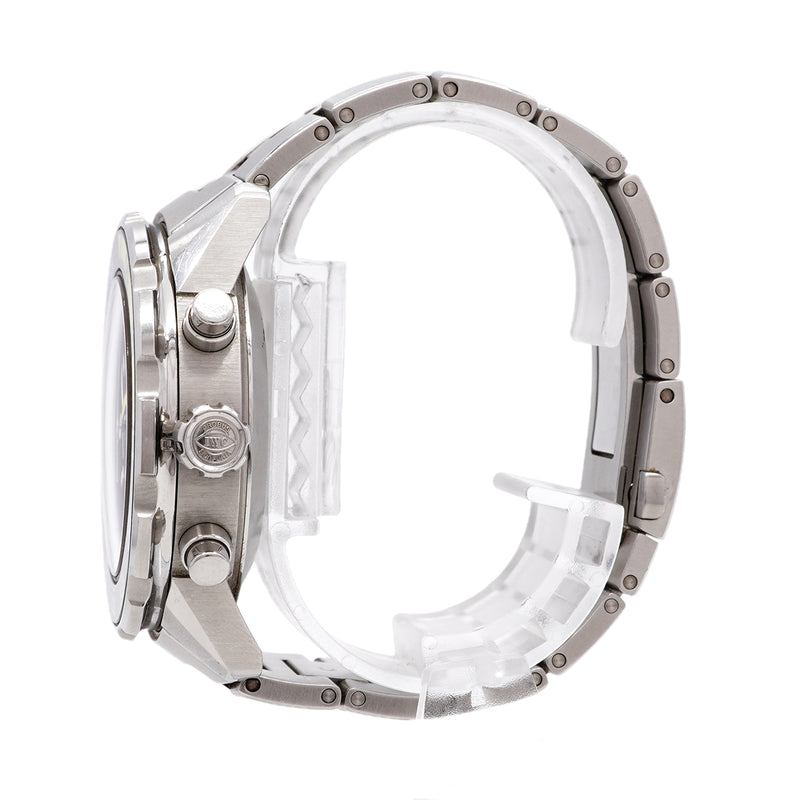 【6wib0114】IWC アイダブリューシー シャフハウゼン アクアタイマー クロノグラフ デイデイト IW376708 黒文字盤【中古】腕時計 メンズ