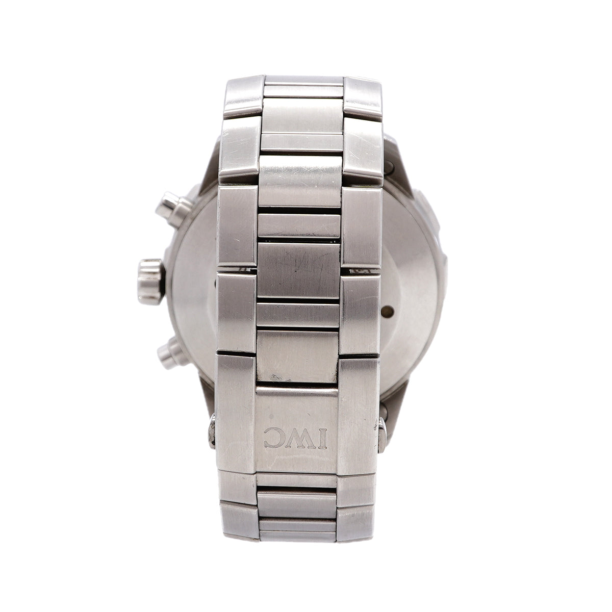 【6wib0114】IWC アイダブリューシー シャフハウゼン アクアタイマー クロノグラフ デイデイト IW376708 黒文字盤【中古】腕時計 メンズ