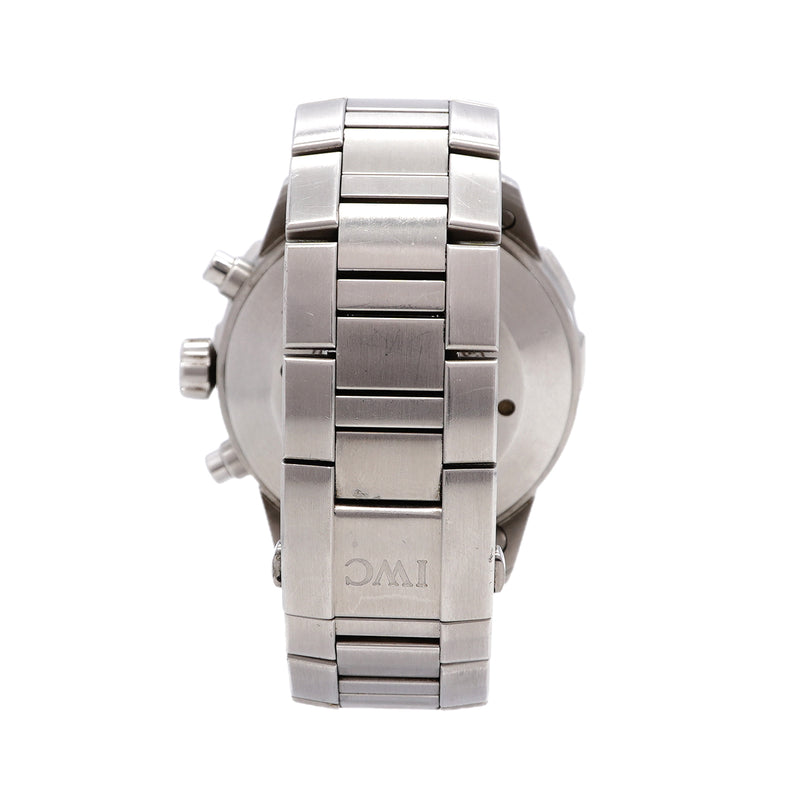 【6wib0114】IWC アイダブリューシー シャフハウゼン アクアタイマー クロノグラフ デイデイト IW376708 黒文字盤【中古】腕時計 メンズ