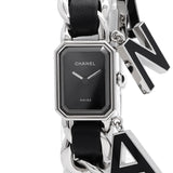【6wib0116】シャネル プルミエール ウォンテッド ドゥ シャネル H7471 黒文字盤【中古】腕時計 レディース