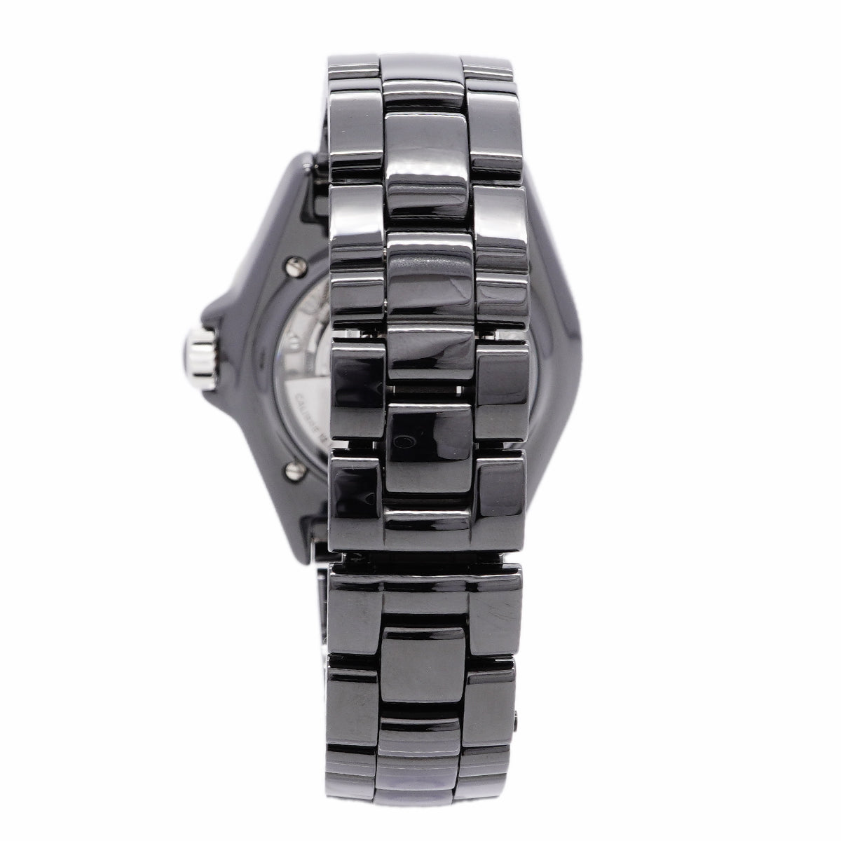 【6wib0117】シャネル J12 マドモアゼル ラパウザ H7609 黒文字盤【中古】腕時計 メンズ