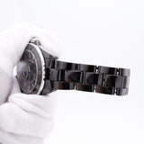 【6wib0117】シャネル J12 マドモアゼル ラパウザ H7609 黒文字盤【中古】腕時計 メンズ
