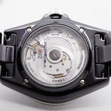 【6wib0117】シャネル J12 マドモアゼル ラパウザ H7609 黒文字盤【中古】腕時計 メンズ