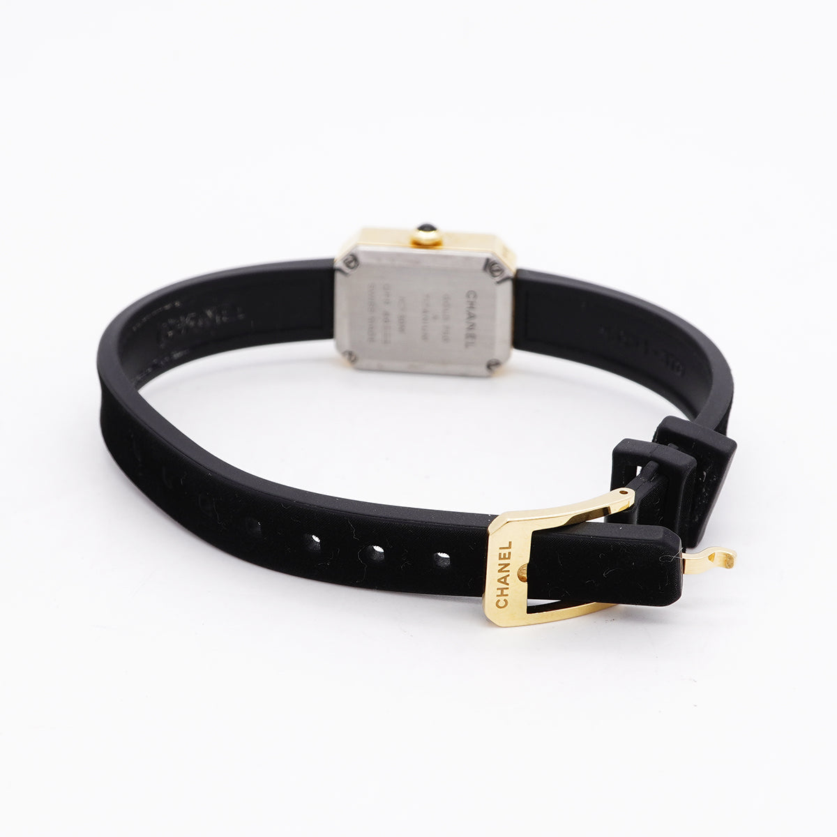 【6wib0126】シャネル プルミエール ヴェルヴェット H6125 黒文字盤【中古】腕時計 レディース