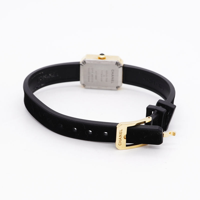 【6wib0126】シャネル プルミエール ヴェルヴェット H6125 黒文字盤【中古】腕時計 レディース