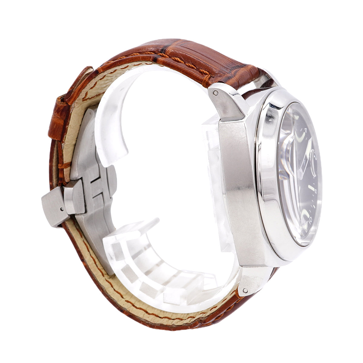 【6wib0128】オフィチーネ・パネライ ルミノール GMT PAM00088 黒文字盤【中古】腕時計 メンズ