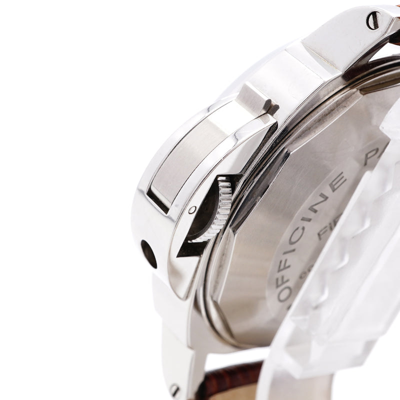 【6wib0128】オフィチーネ・パネライ ルミノール GMT PAM00088 黒文字盤【中古】腕時計 メンズ