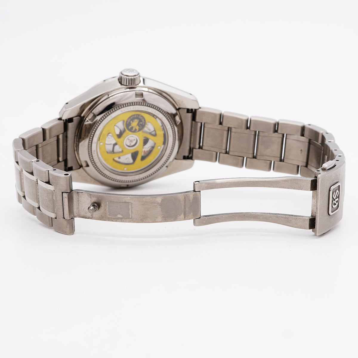 【6wib0132】セイコー グランドセイコー ヘリテージコレクション メカニカルハイビート GMT SBGJ255/9S86-00R0 白文字盤【中古】腕時計 メンズ