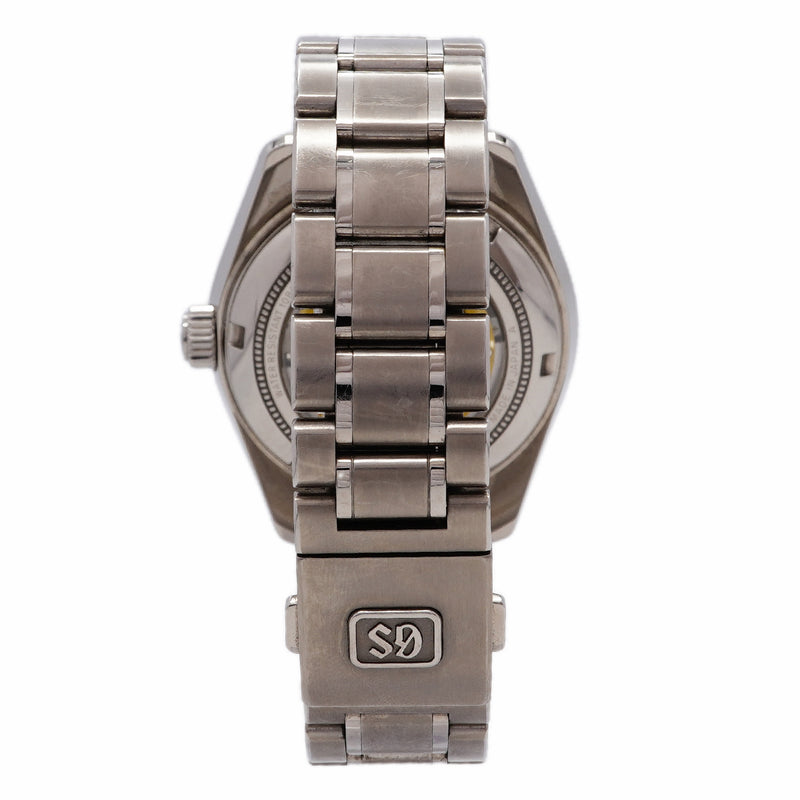 【6wib0132】セイコー グランドセイコー ヘリテージコレクション メカニカルハイビート GMT SBGJ255/9S86-00R0 白文字盤【中古】腕時計 メンズ