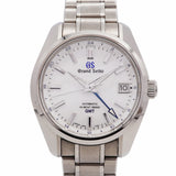 【6wib0132】セイコー グランドセイコー ヘリテージコレクション メカニカルハイビート GMT SBGJ255/9S86-00R0 白文字盤【中古】腕時計 メンズ