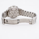 【6wib0134】IWC アイダブリューシー シャフハウゼン GST クロノグラフ プラダ IW370801 シルバー文字盤【中古】腕時計 メンズ