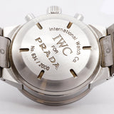 【6wib0134】IWC アイダブリューシー シャフハウゼン GST クロノグラフ プラダ IW370801 シルバー文字盤【中古】腕時計 メンズ