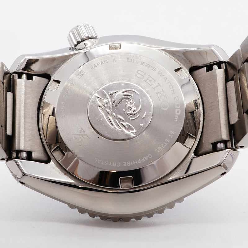 【6wib0141】セイコー プロスペックス ダイバーズ 1968 ヘリテージ GMT SBEJ011/6R54-00D0 黒文字盤【中古】腕時計 メンズ