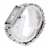 【6wib0143】カルティエ タンク ソロ SM W5200013 シルバー文字盤【中古】腕時計 レディース
