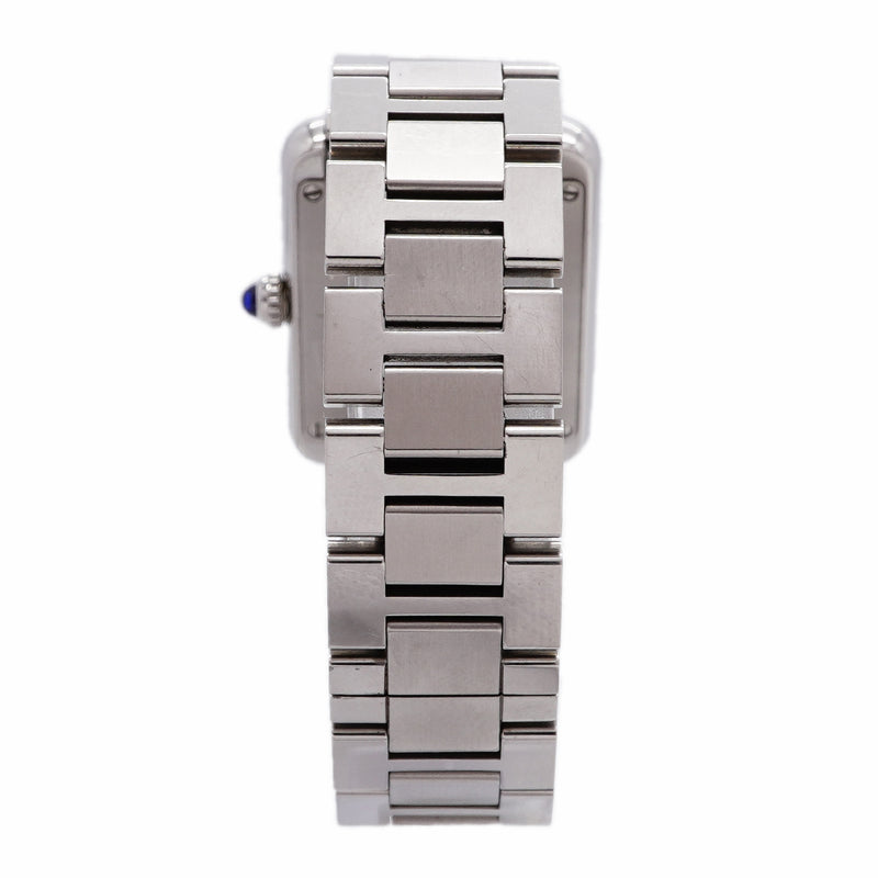 【6wib0143】カルティエ タンク ソロ SM W5200013 シルバー文字盤【中古】腕時計 レディース